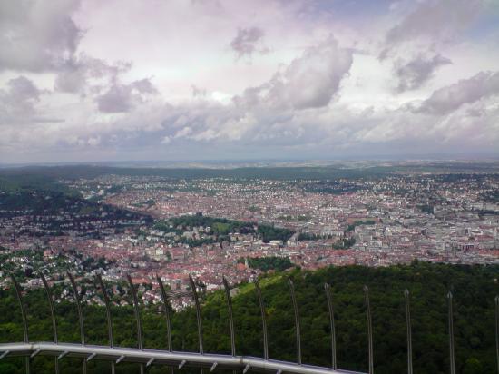 Vue de la Fernsehturm de Stuttgart