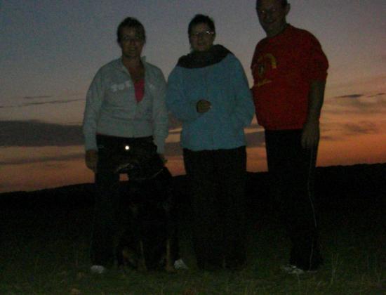 Regina, Patricia et Christia à Sainte Anne