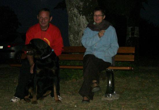 Patricia et Christian à Sainte Anne