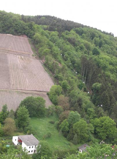 Téléphérique pour le village Hollandais.