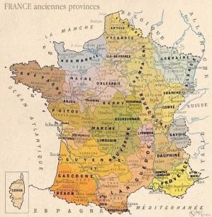 Carte de france des regions